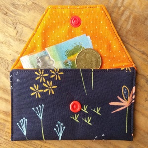 Slim Pocket Wallet | Handmade Gift | Gift Card Holder | Coin Purse