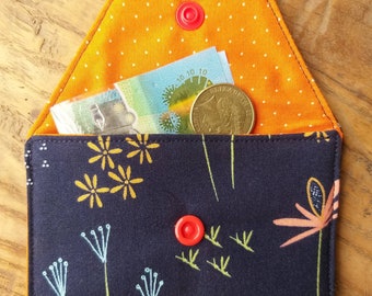 Slim Pocket Wallet | Handmade Gift | Gift Card Holder | Coin Purse