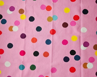 doops designs | Large Pink Confetti | 100% Cotton Linen