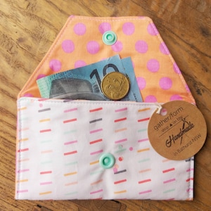 Slim Pocket Wallet | Handmade Gift | Gift Card Holder | Coin Purse