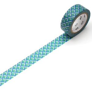 MT Washi Tape | Netz Grün, Netz Gelb | Japanisches Masking Tape