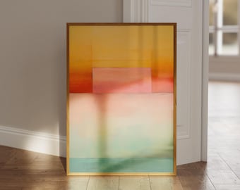 Rothko Wall Decor - Framed Mark Rothko Poster, Rothko Wall Art, Inspired Wall Art, Museum poster available in set of 3