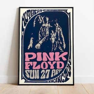 Pink Floyd Poster | Künstler Poster | Musik Geschenk | Wanddekoration | Raumdekor