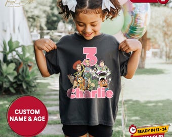 Pink Toy Story Birthday PNG: Custom Cowgirl Party Decor (Printable File)