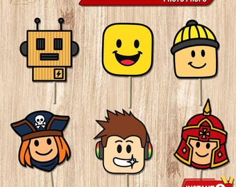 Accesorios para fotomatón de cumpleaños de videojuegos: decoraciones para fiestas de gamers (descarga digital)