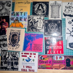 Anarchist Sticker Pack - NOW LESS MONEY!