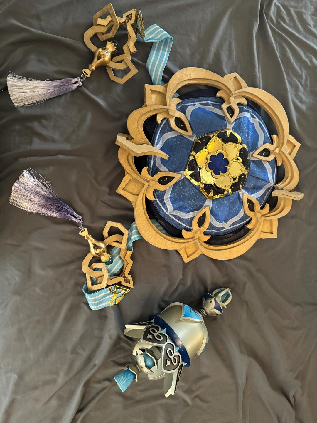 Genshin Impact Wanderer Hat Guy Costume Men's Large, With