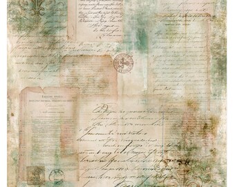 LaBlanche Document Background rice paper, Background Paper for Mixed Media