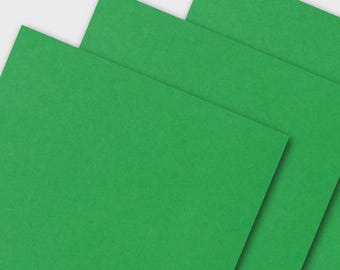 Holiday Green Cardstock Paper - 8.5x11, 80lb Smooth Finish, 25 Sheets