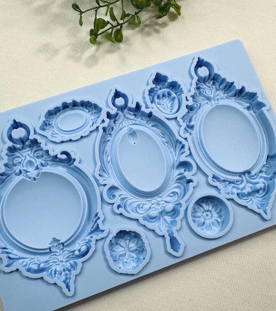 LaBlanche Ornaments Mould - Christmas Ornaments Mould, Chocolate Moulds, Silicone Mold, Casting, Upcycling, Candy Moulds, Frame Mould