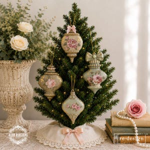 New! Winter Luxe Blanks Mould, Decor Moulds, Winter Luxe Blanks, Holiday Ornament Mould, DIY Ornaments, Prima Moulds afbeelding 7