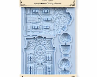 NEW! Baroque Houses Silicone Mould – LaBlanche House Mould, House Silicone Mould, Candy Mold