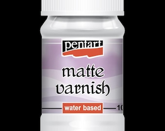 Pentart Matte Varnish, Water Based Decoupage Sealer (100ml)