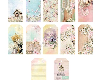 Among the Wildflowers Collection Tag Pad