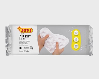 Jovi Pure White Air Dry Modeling Clay, Natural Ingredients, No Kiln Needed