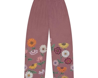 Surprise Song pianopyjamabroek | Bloemenprint