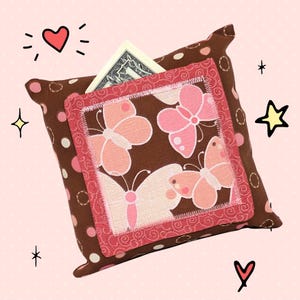 Butterflies Tooth Fairy Pillow