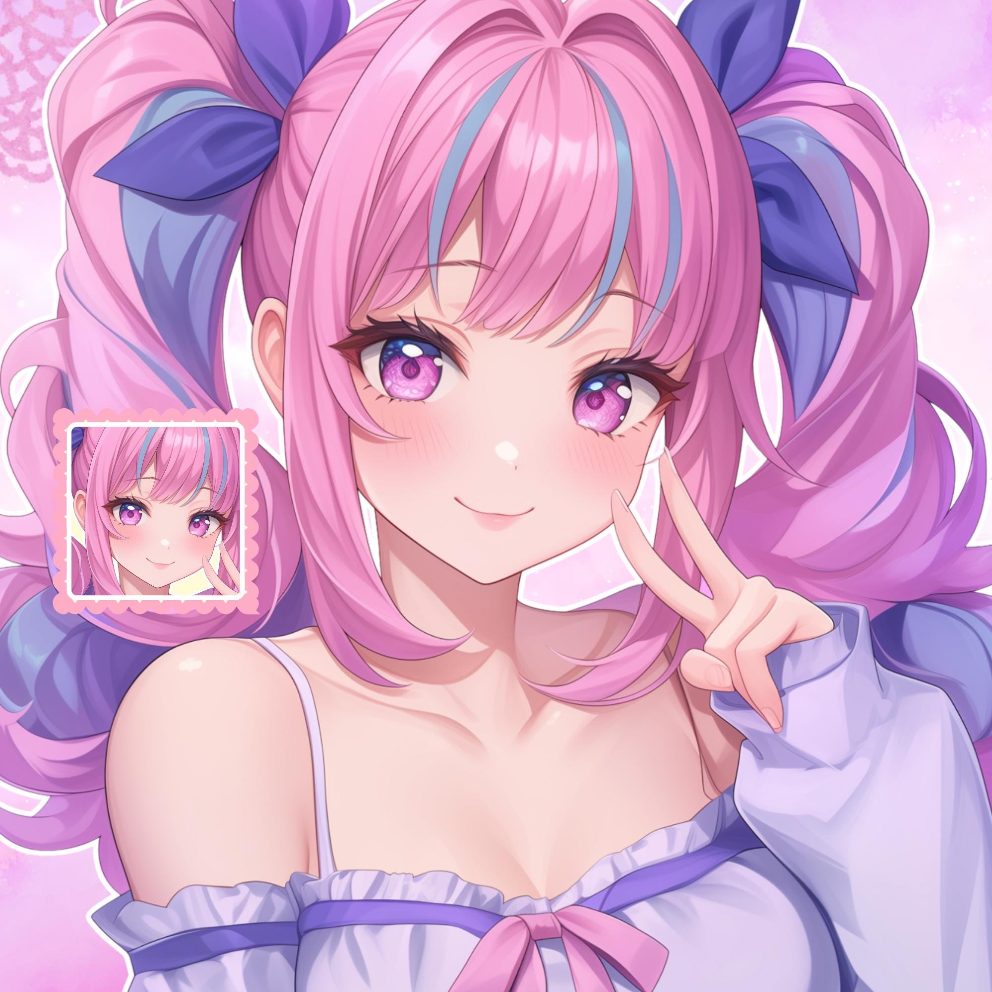 Ui Sign Pfp Custom Anime PFP: Profile Picture Design With Background - Etsy