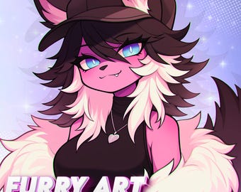 Personalized Furry PFP | Custom Fursona Illustration | Furry Art Commission | Furry Character Artwork | Digital Art