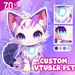Custom Vtuber Mascot | Animal Vtuber Pet | Animal Vtuber | Mascot | Vtuber | L2d | Vtuber Pet | Vtuber Mascot | Animal Pet | Anime Pet