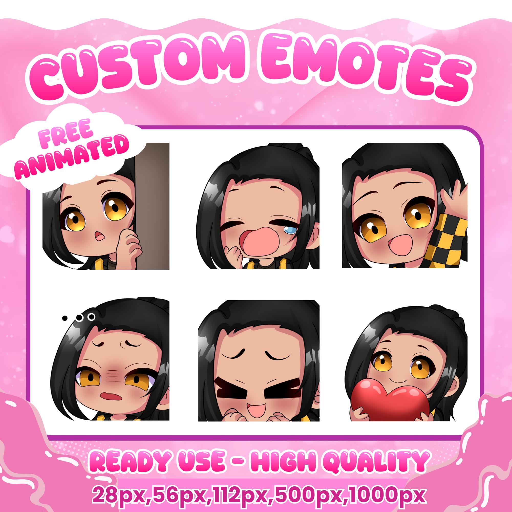 Spring Emotes Custom Twitch Emotes | Animated Emotes | Twitch Emote for Streamer ...