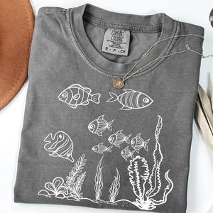 Ocean Animals Shirt,Sea Animals Tshirt,Summer Shirt,Gift For Women,Beach Shirt,Summer Women Shirt,Aesthetic Shirt,Sealife,Ocean Unisex shirt