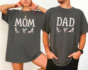 One Lucky Duck Birthday Shirt, Dada Duck Family Tee, Matching Mallard Duck Shirts, First Birthday Outfit, Fall Birthday Gift