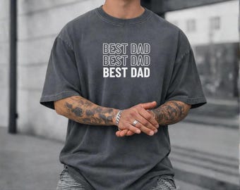 Best Dad Ever Shirt, Fathers Day 2026 Tee, Funny Daddy Shirt Gift, Cool Dad Outfit, Comfort Colors® Dad Tee Gift Idea