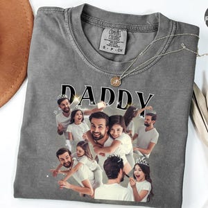 Customized Bootleg Shirt,Custom Dad,Best Dad Shirt,Custom Bootleg Rap Tee,Personalized Image Shirt,Custom Photo Shirt,Vintage Graphic 90s