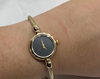 New Dainty Gold Women’s Bangle Watch