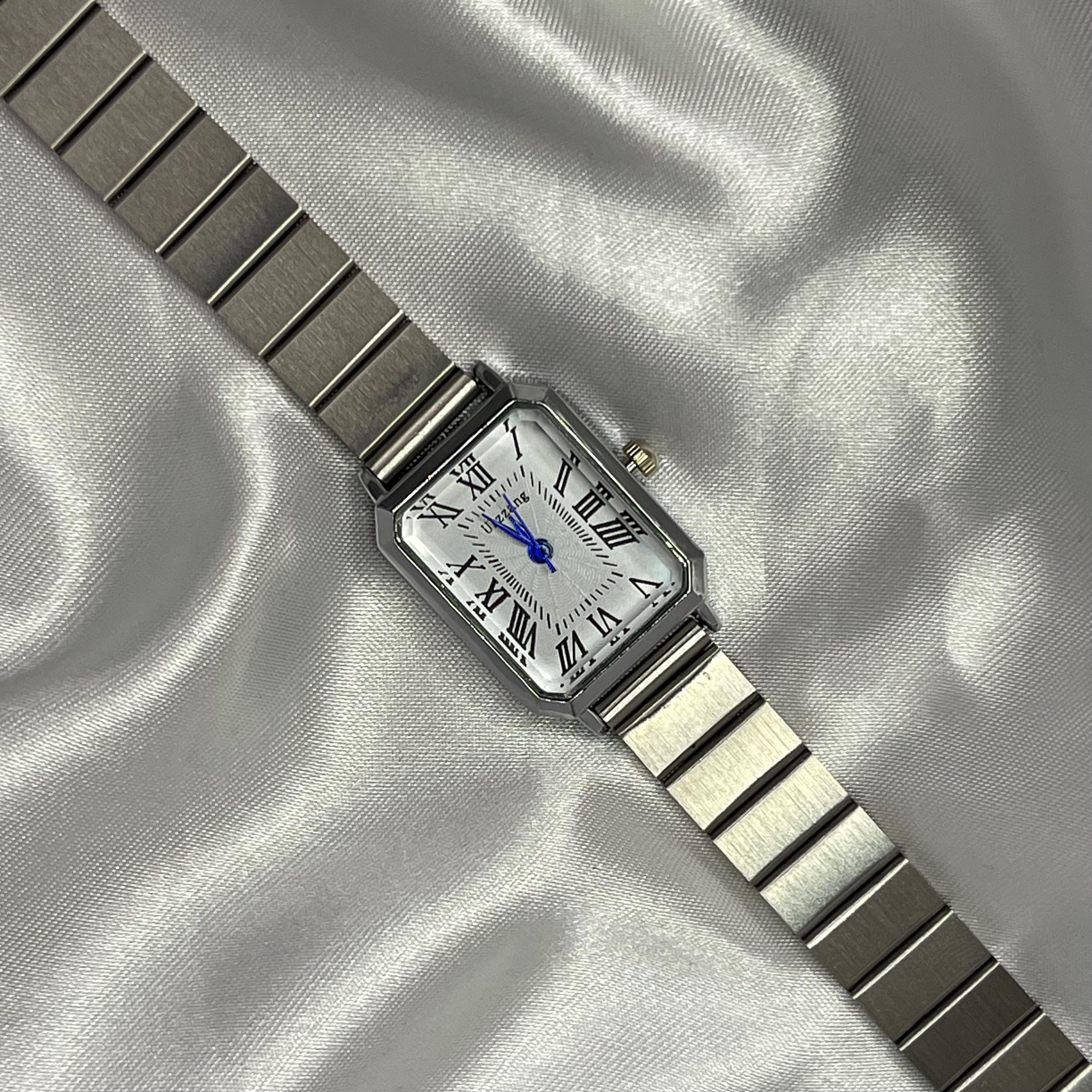 Vintage Thin Silver Watch - Etsy display picture 1