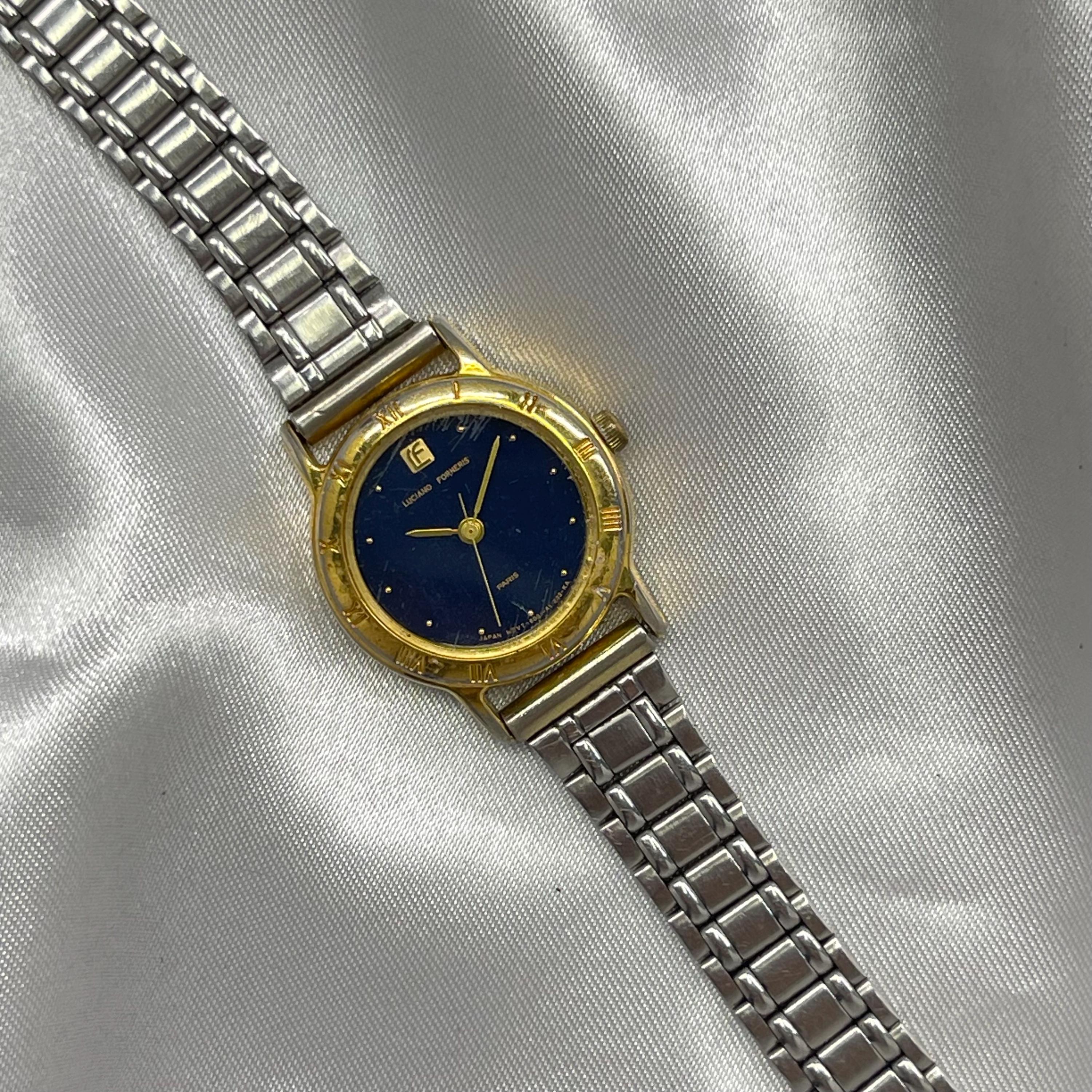 Vintage Citizen Two-tone Bracelet Watch: Luciano Forneris Paris - Etsy