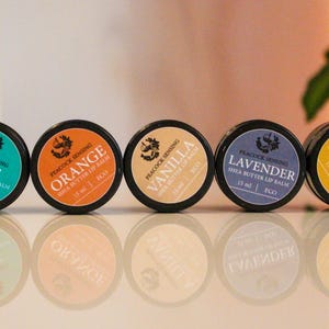 BIO Shea & Mango Butter Lippenbalsam - Rohe Sheabutter - Ganz natürlicher Lippenbalsam - Ultra feuchtigkeitsspendend und schützend - duftender Lippenbalsam