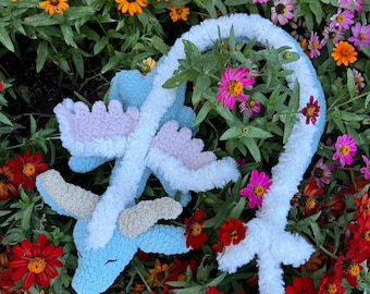 Crochet Dragon Plush: Fantasy Nursery Decor, Amigurumi Plushy