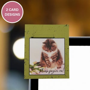 Apology Card Template, Printable Sorry Card PDF, Editable Forgiveness Card, Minimalist Digital Sorry Card, Elegant Couples Apology Card