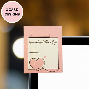 Printable Mother's Day card, Mother's Day card template, Mother's Day card digital download, Mother's Day card PDF, DIY Mother's Day card
