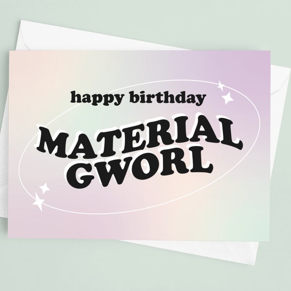 Gen Z Birthday Card Etsy Canada