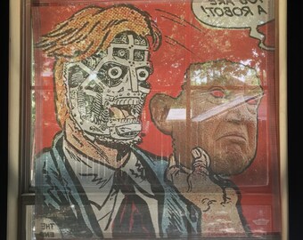 You Are A Robot! Mesh Banner Poster