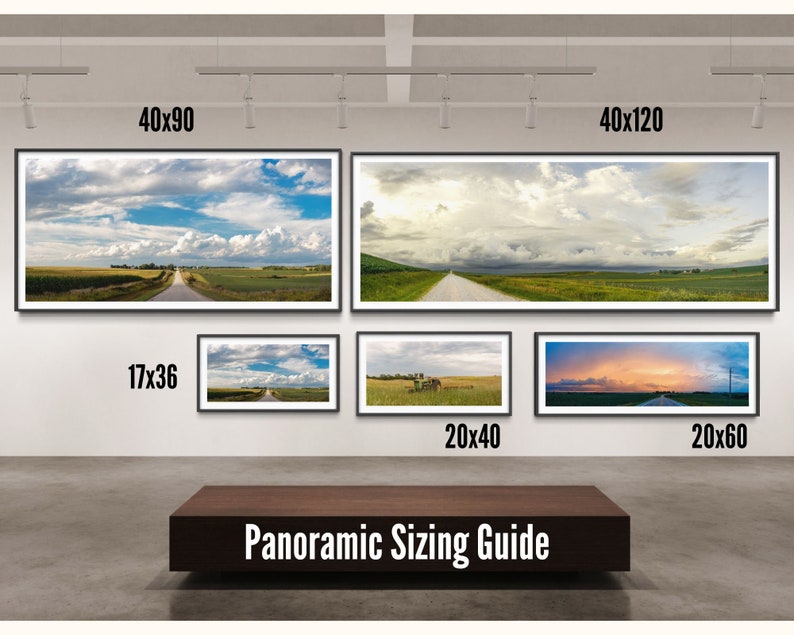 Kansas Landscape Art - Extra Large Panoramic Image for Large Wall ...