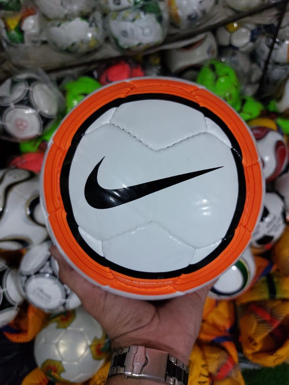 Buy Hand Made Total 90 Aerow Soccer Ball Premier League Swift 2005 06 Size 5 Orange Match Ball Unique Ball Online in India Etsy