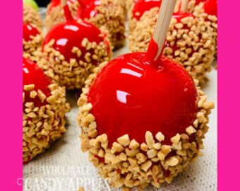 Candyland Apple with Peanuts