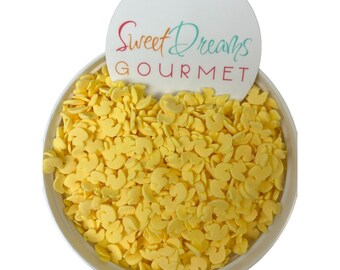 Thin Rubber Duck Confetti Shaped Sprinkles