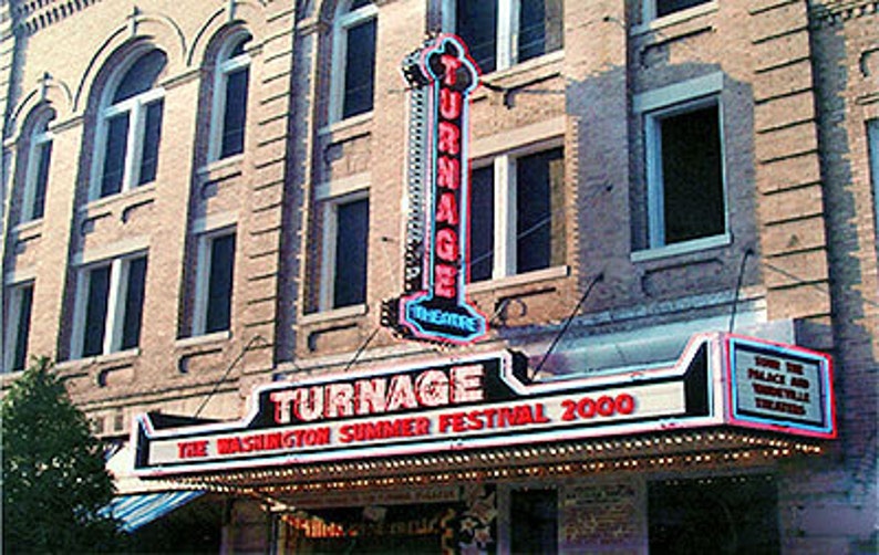Turnage Movie Theater Washington North Carolina 11x14 Etsy