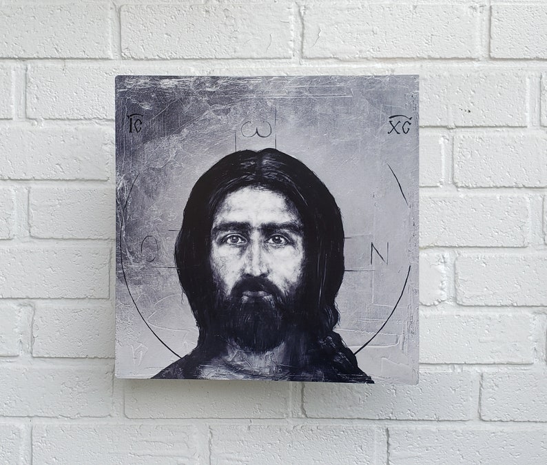 Christ Pantocrator metal print image 3