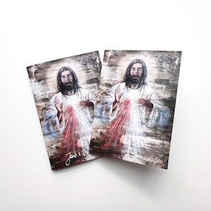 Divine Mercy, 5 note card set