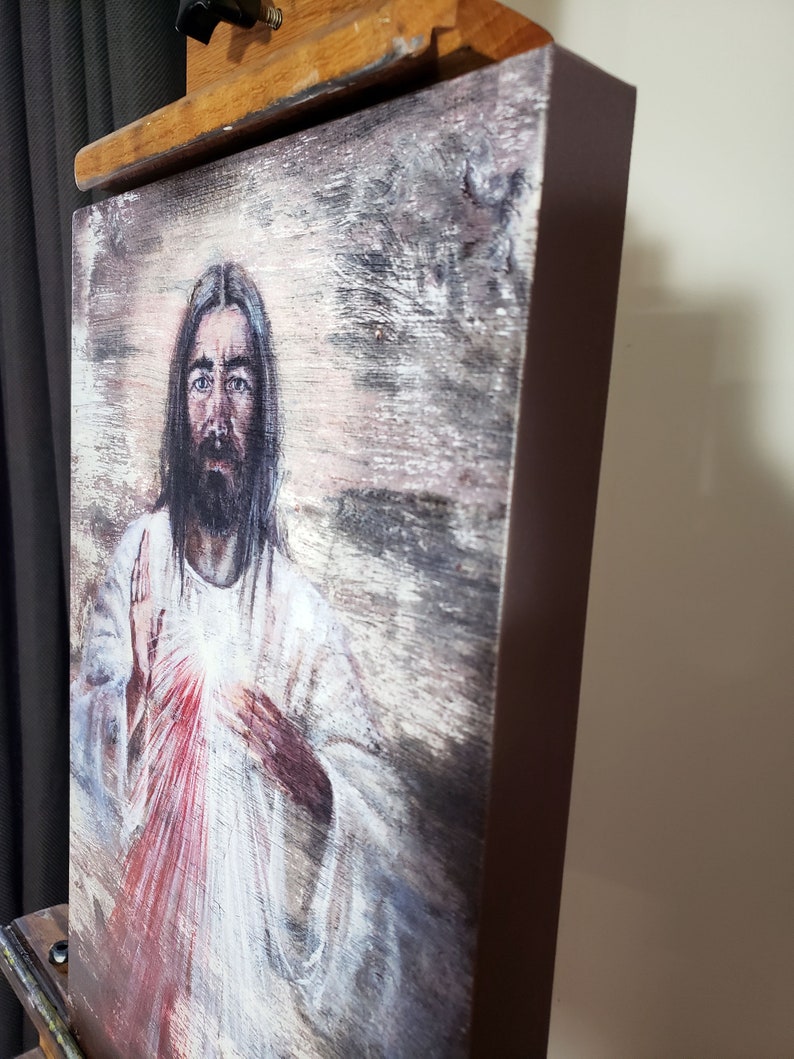 Divine Mercy, canvas gallery wrap image 3