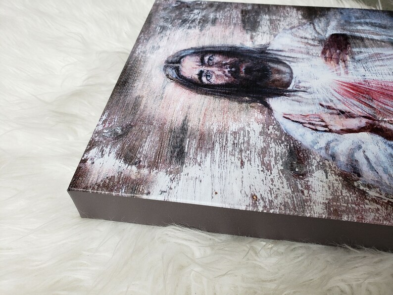 Divine Mercy, canvas gallery wrap image 5