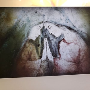 Die Visitation - Selige Mutter und Elisabeth, Note Card Set