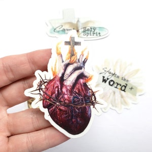 The Sacred Heart sticker image 1