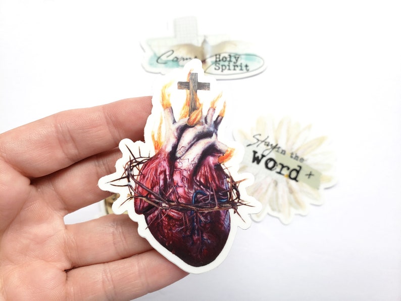 The Sacred Heart sticker image 1